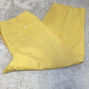 MG Paris 16 Unisex Linen Blend Pull on Wide Leg Pants